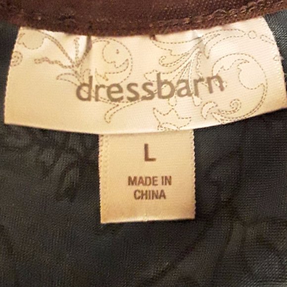 Dressbarn Princess Cut Floral Blouse - Size L - Picture 9 of 11